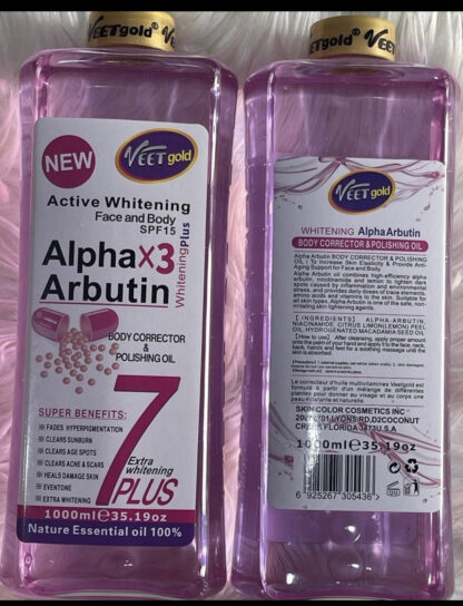 Veet Gold Alpha Arbutin x3 oil